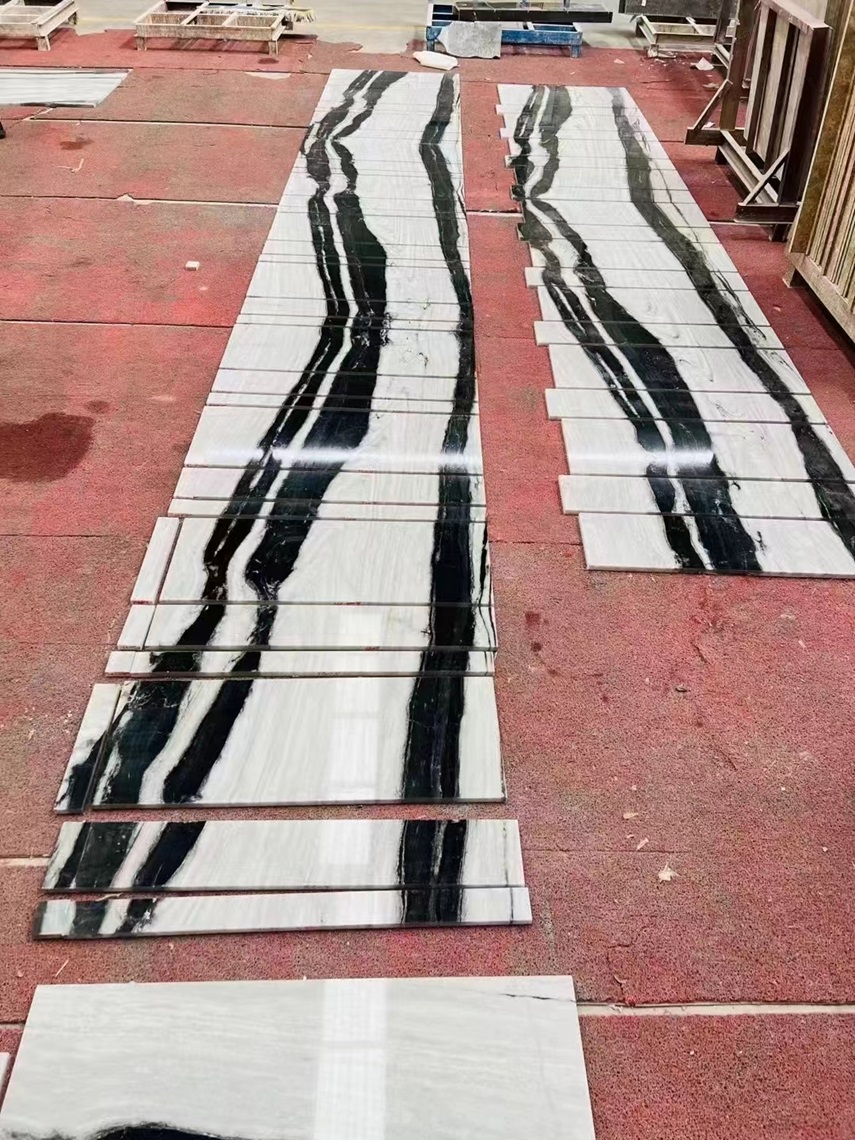 Panda White Bookmatch Slabs